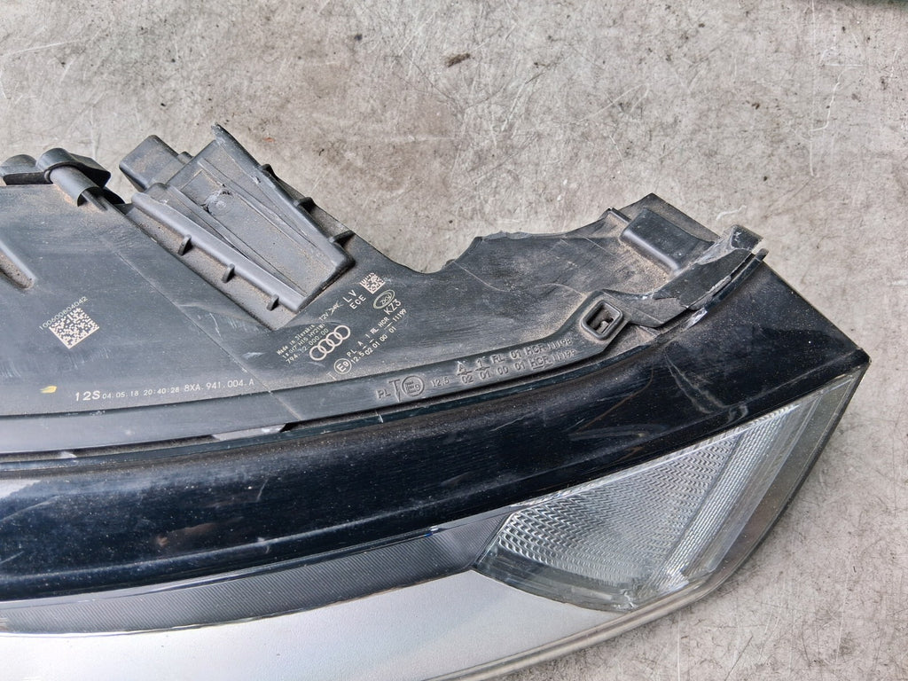 2018 AUDI A1 8X HATCHBACK OSF DRIVER SIDE FRONT RIGHT LIGHT HEADLIGHT