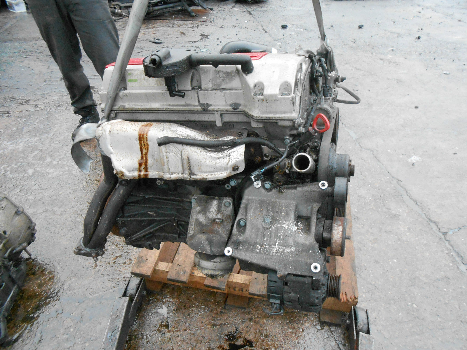 MERCEDES R170 SLK 230 KOMPRESSOR 2001 2.3 COMPLETE ENGINE R1110112201