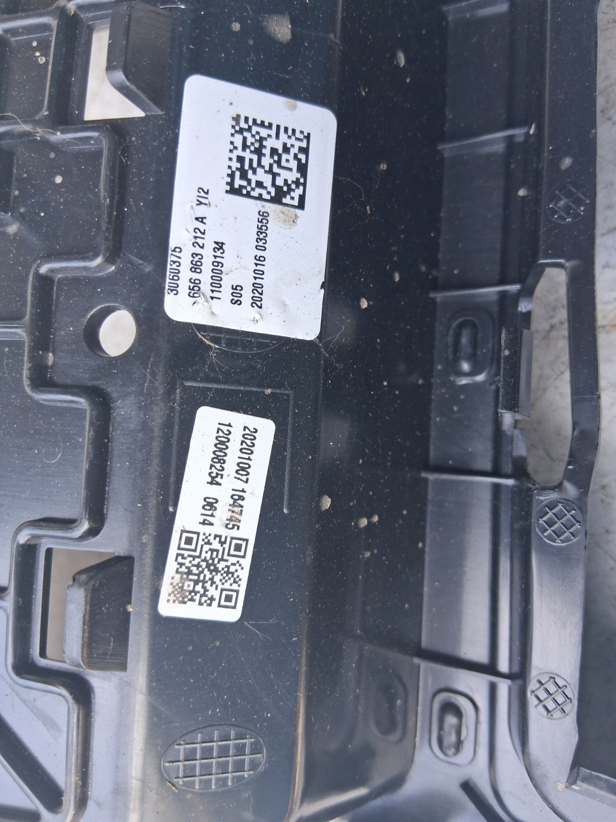 2021 SKODA SCALA GEARSTICK SURROUND TRIM PANEL 656863212A
