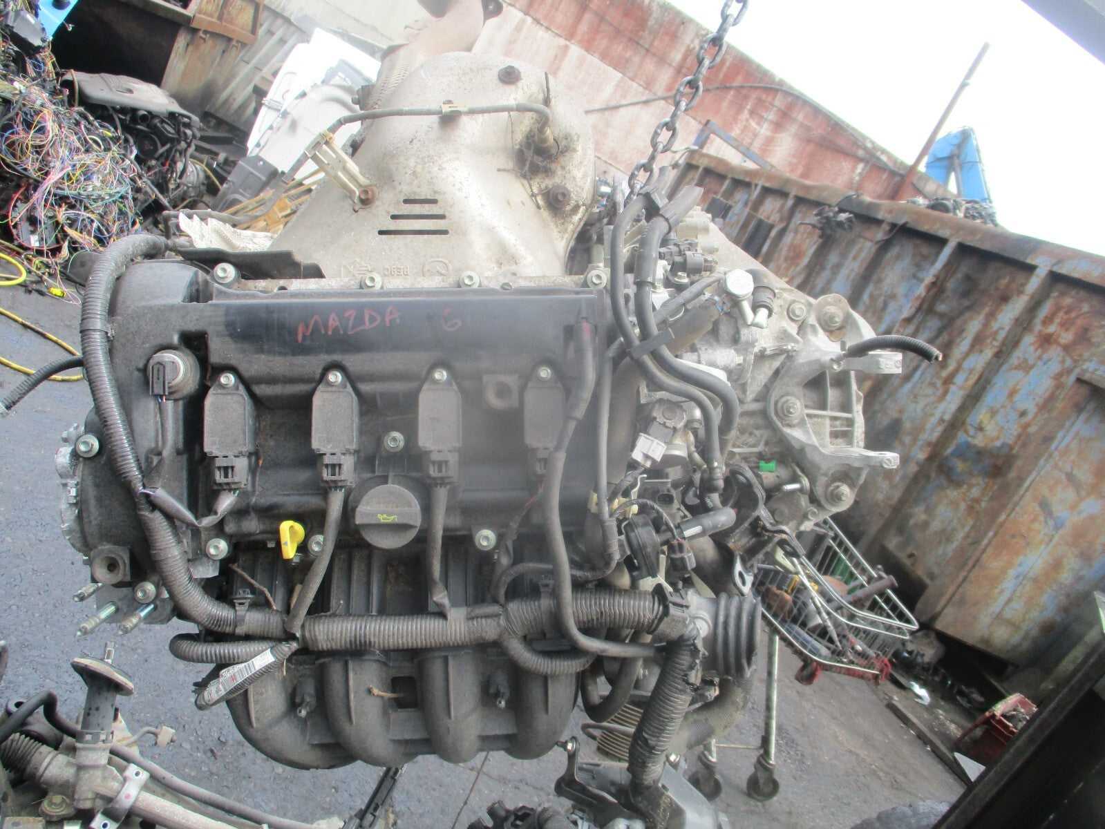 2019 MAZDA 6 MK3 2.0 PETROL ENGINE BARE PUMP & INJECTORS PEY5 PEY7 PE SKYACTIV-G