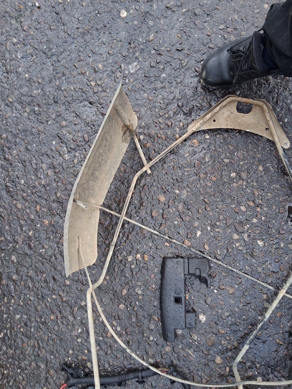 2018 PEUGEOT PARTNER MK2 WHEEL CARRIER CAGE