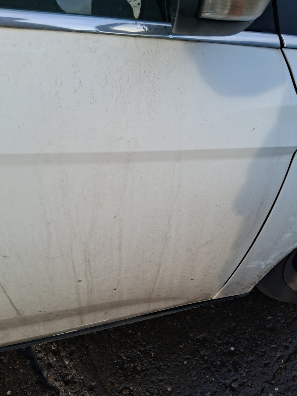 2013 FORD FOCUS MK3 HATCHBACK OSF DRIVER SIDE FRONT RIGHT BARE DOOR WHITE Z2