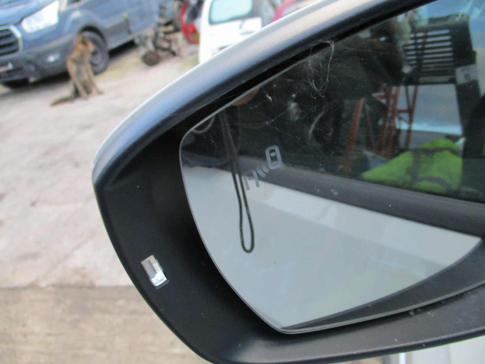 2023 VW VOLKSWAGEN T CROSS NS PASSENGER SIDE POWERFOLD WING MIRROR GREY