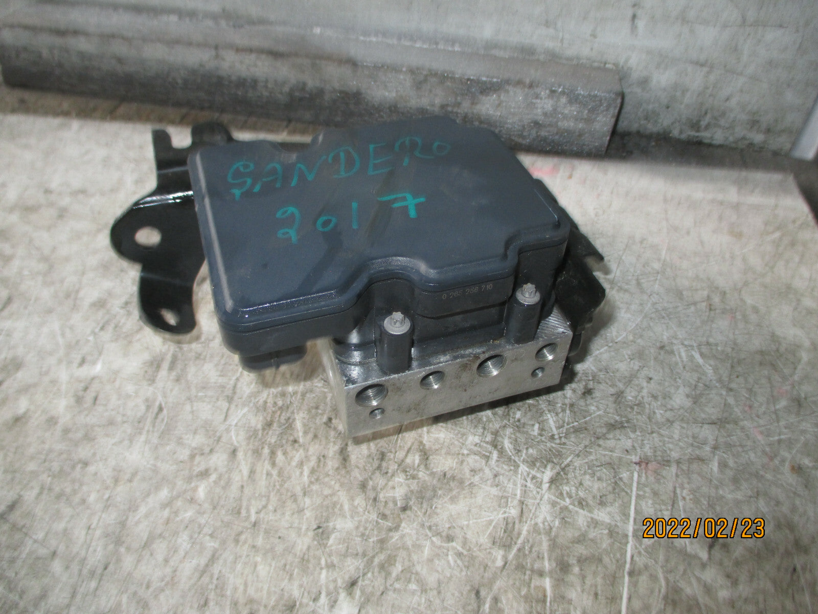 DACIA SANDERO 2017 MK2 1.0 PETROL ABS PUMP MODULATOR 476603249R
