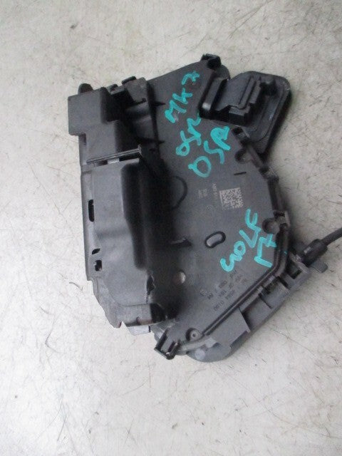 2017 VW VOLKSWAGEN GOLF MK7 OSR DRIVER SIDE REAR DOOR LOCK A6D5TA839016D