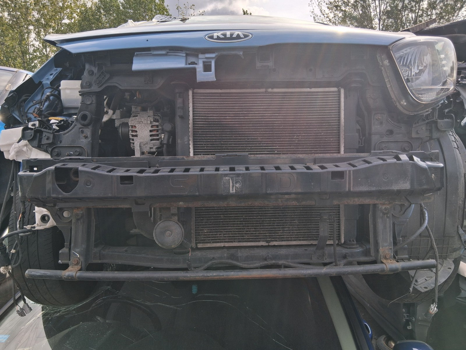 2019 KIA PICANTO MK3 FRONT BUMPER REINFORCEMENT CRASH BAR