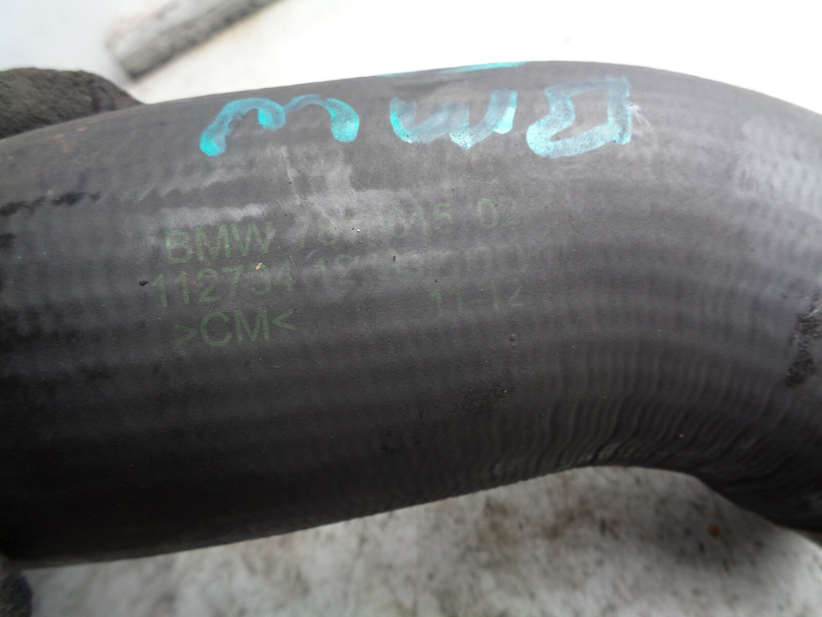 BMW 5 SERIES 2010-17 F10 F11 INTER COOLER HOSE 7810615