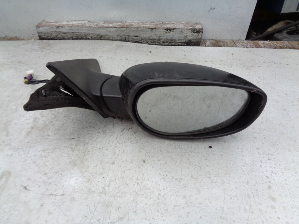 MAZDA RX-8 2007 MK1 O/S DRIVER SIDE WING MIRROR IN BLACK RF151MXD6