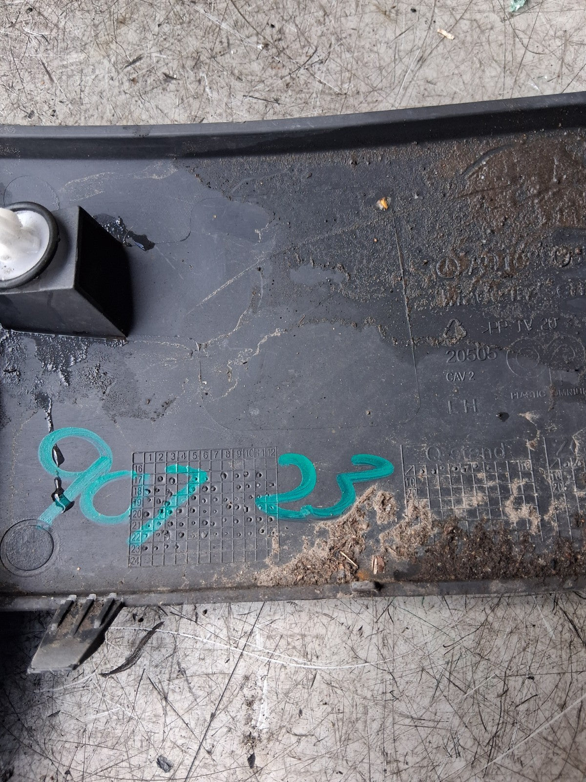 2023 MERCEDES SPRINTER W907 REAR BUMPER COVER A9108803700