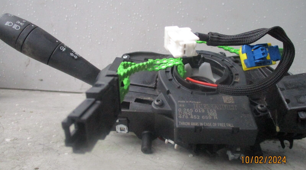 2017 VAUXHALL VIVARO NDICATOR WIPER SWITCH STALK 0265019153