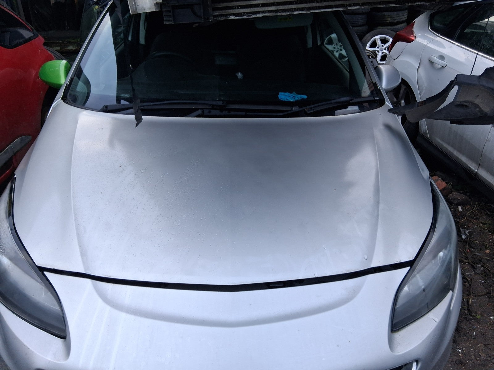2018 VAUXHALL CORSA E 3 DOOR CORSA VAN COMPLETE FRONT BONNET HOOD PANEL SILVER