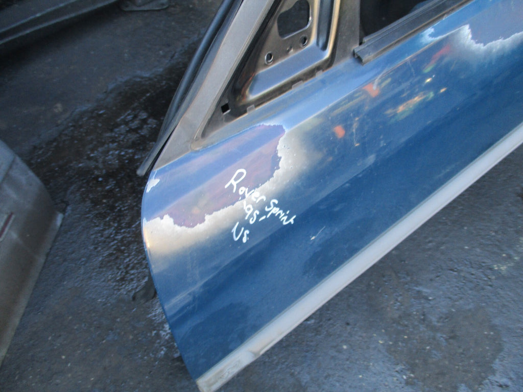 ROVER 200 R8 1993 3 DOOR NS PASSENGER SIDE BARE DOOR BLUE