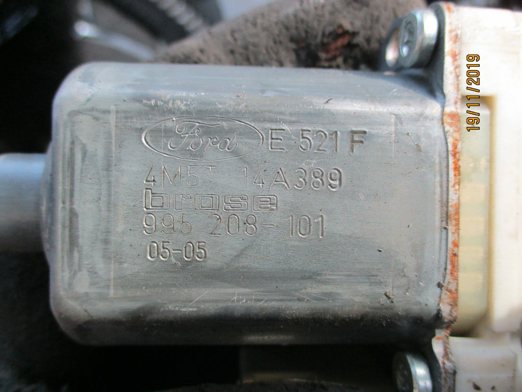 FORD FOCUS MK2 2005 NSF PASSENGER SIDE FRONT WINDOW MOTOR ONLY 4M5T14A389