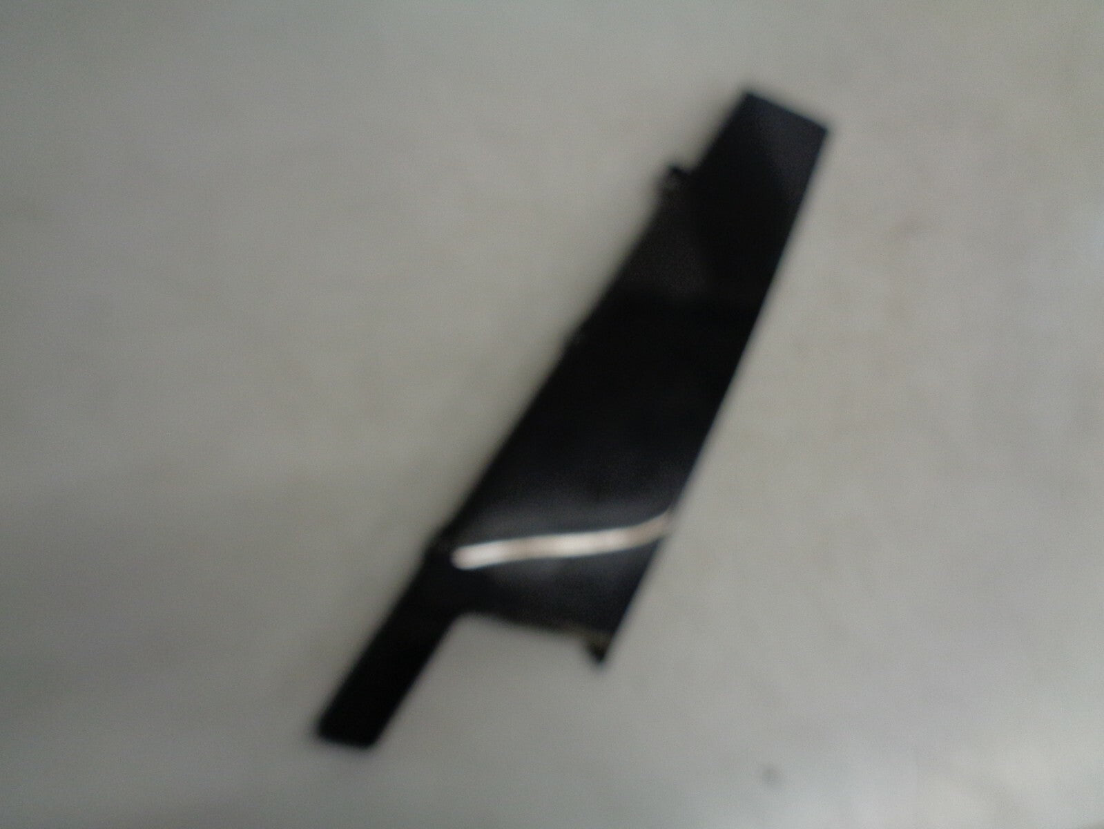 MERCEDES A CLASS A180 W176 2017 NSF PASSENGER FRONT EXTERIOR PLASTIC TRIM BLACK