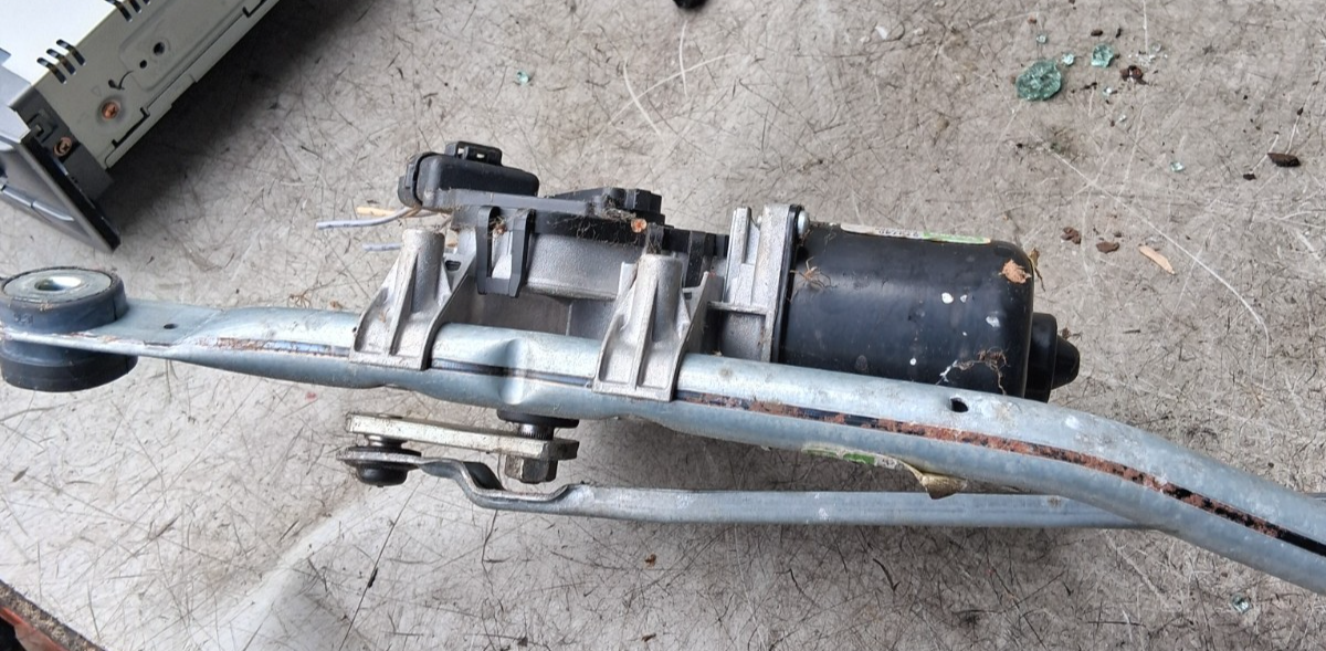 2008 CITROEN C2 FRONT WIPER  MOTOR AND LINKAGE FRONT