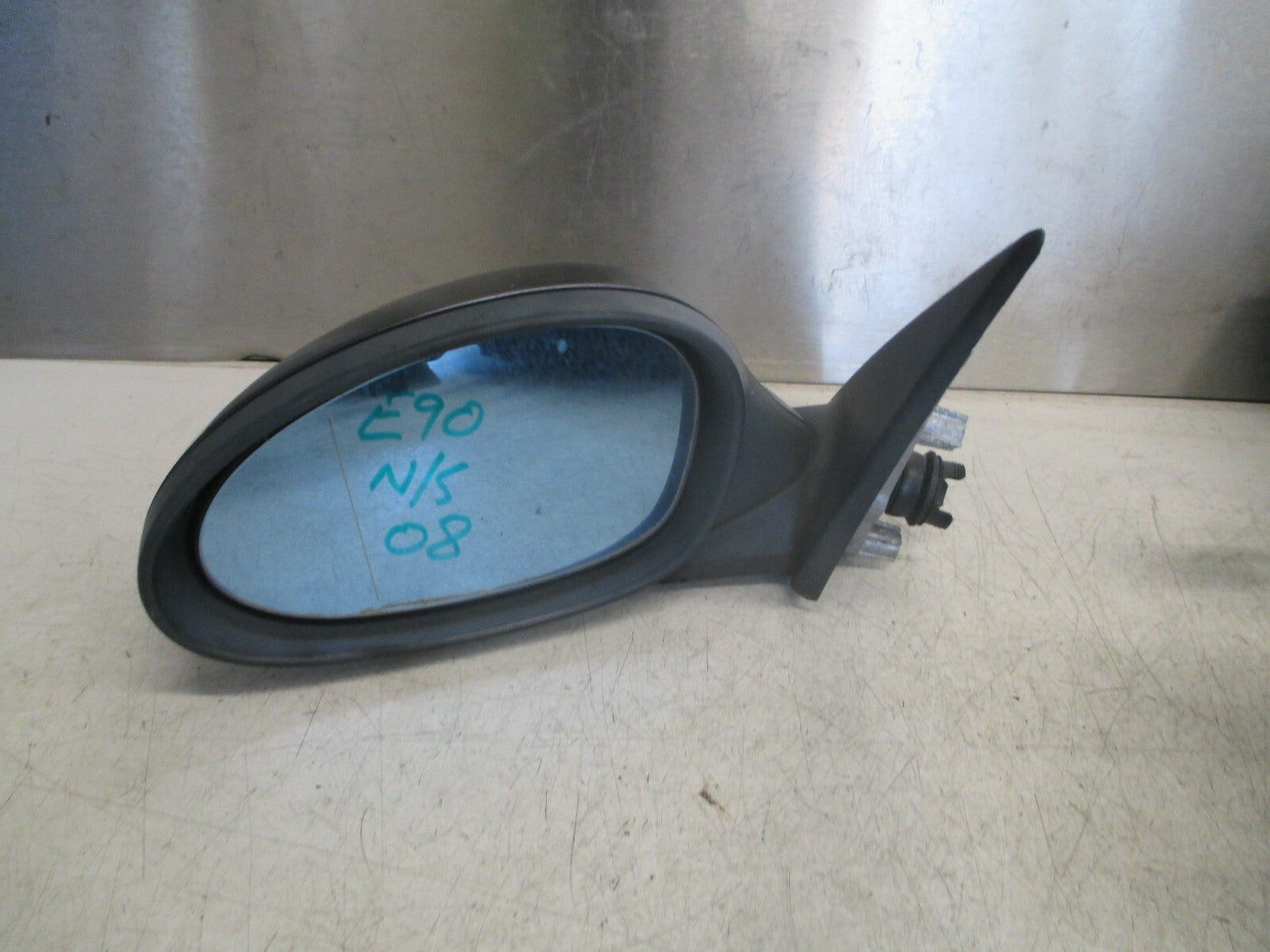 BMW 3 SERIES E90 TOURING PASSENGER NEAR SIDE WING MIRROR GREY