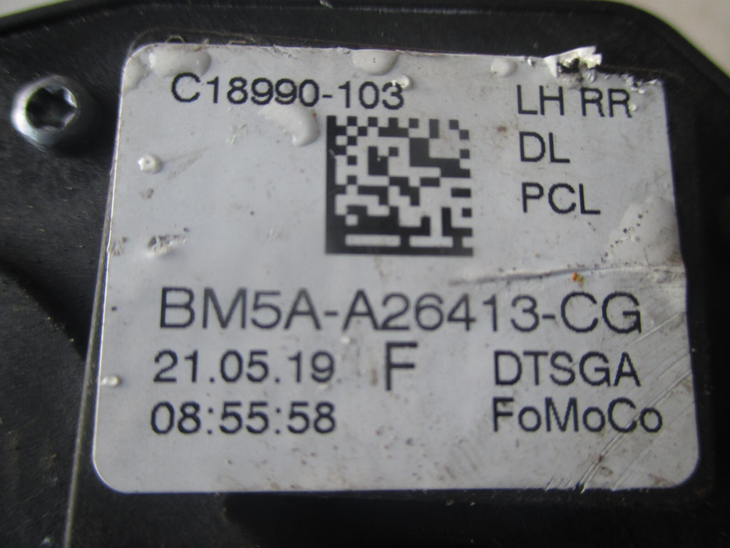 FORD MONDEO 2019 NSR PASSENGER REAR DOOR LOCK BM5AA26413CG