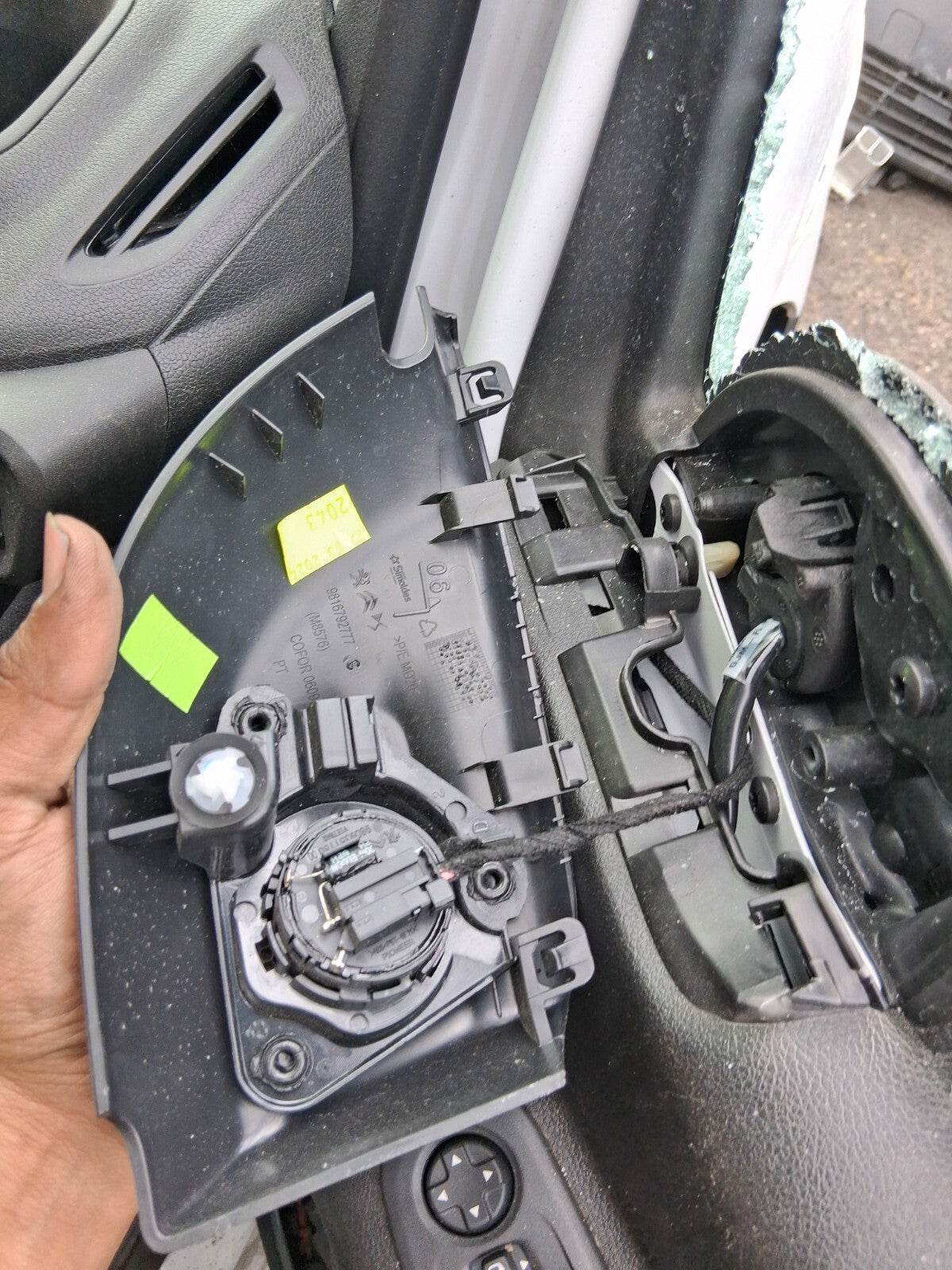 2024 TOYOTA PROACE CITY OS DRIVER SIDE DOOR SPEAKER TRIM 9816792777