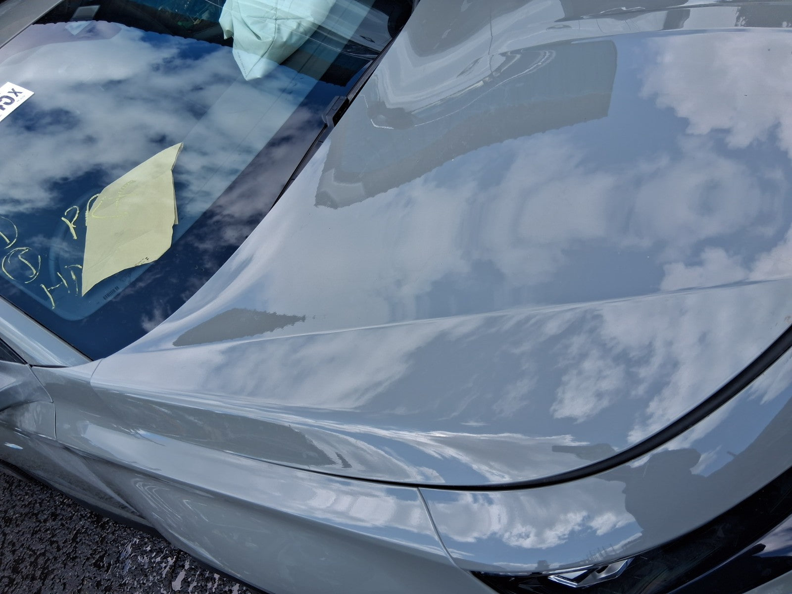 2024 CITROEN DS7 FACELIFT FRONT BONNET HOOD DAMAGED GREY LACQUERED ESC