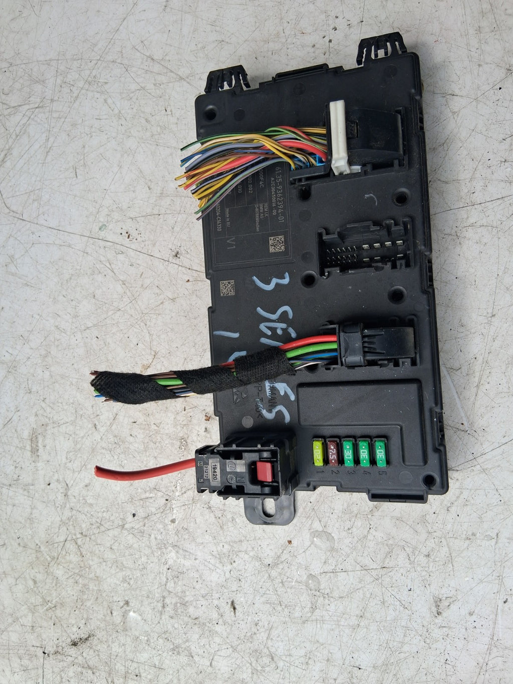 2014 BMW 3 SERIES F31 F30 BCM BODY CONTROL MODULE 9362394