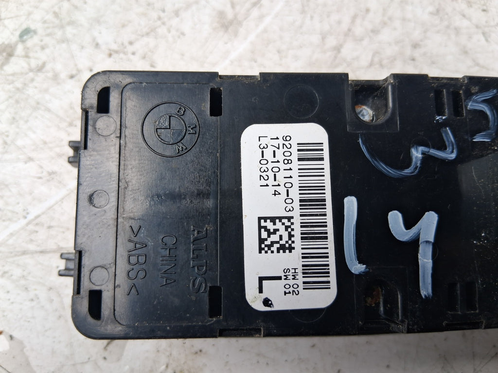 2014 BMW 3 SERIES F30 OSF DRIVER SIDE FRONT RIGHT WINDOW SWITCH 9208110