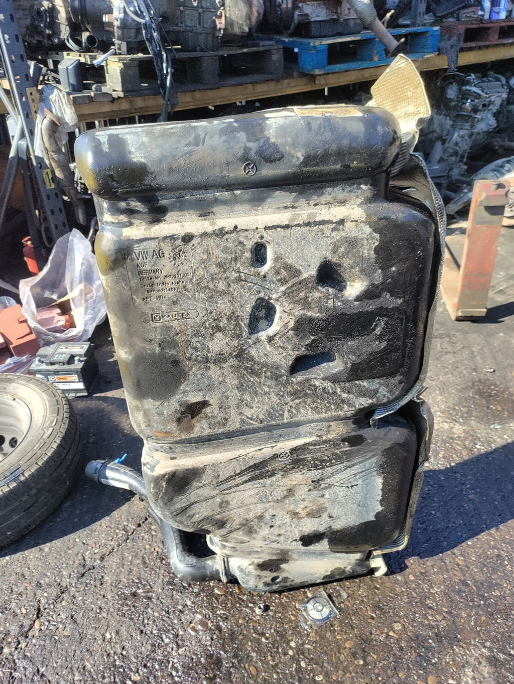 2022 VW VOLKSWAGEN CRAFTER MK2 2.0 TDI DIESEL FUEL TANK