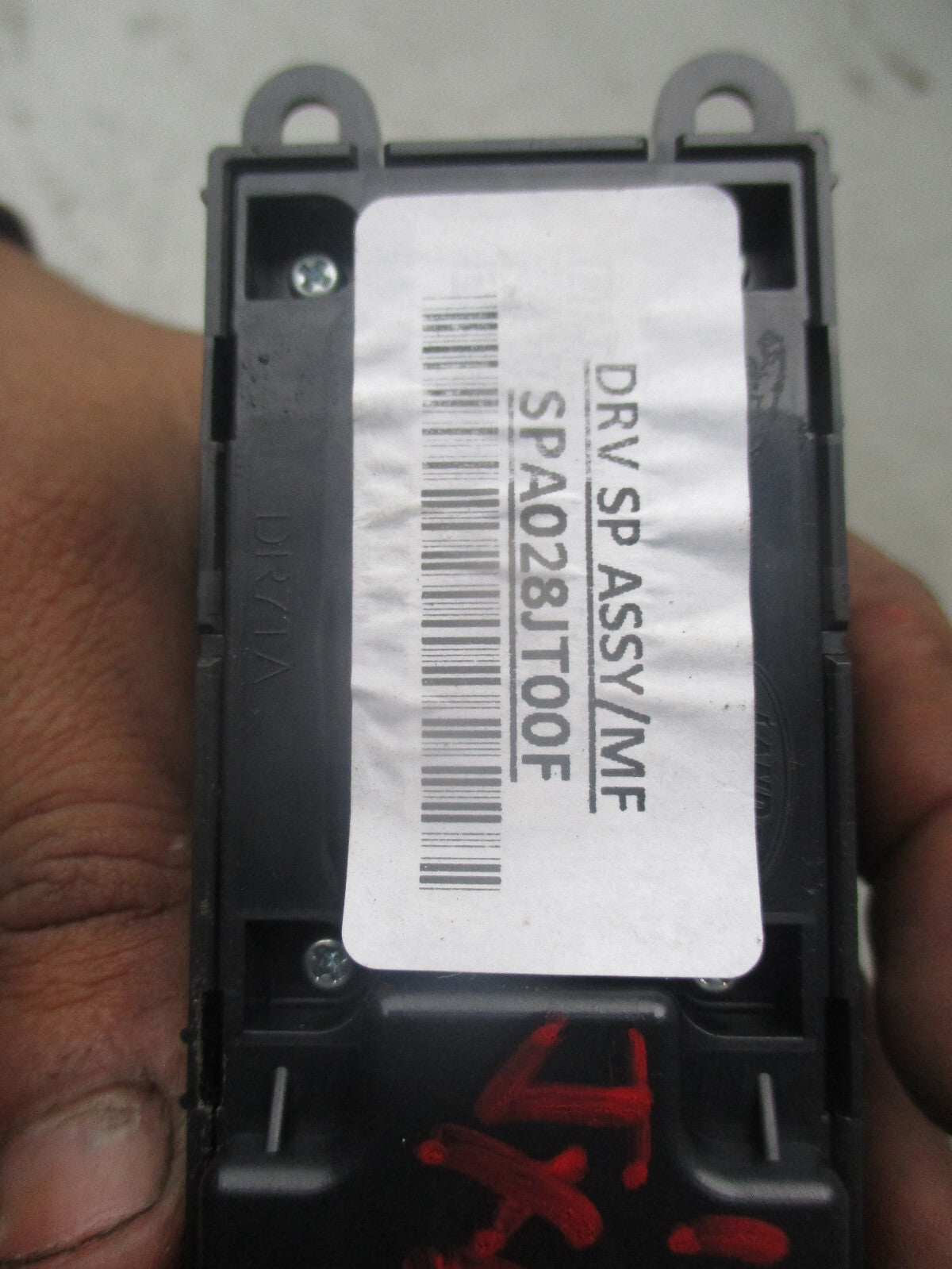 JAGUAR XE 2017 OSF DRIVER SIDE FRONT DOOR ELECTRIC WINDOW SWITCH