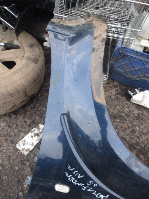 2006 NISSAN PATHFINDER R51 NSF PASSENGER SIDE FRONT WING PANEL BLUE BW9