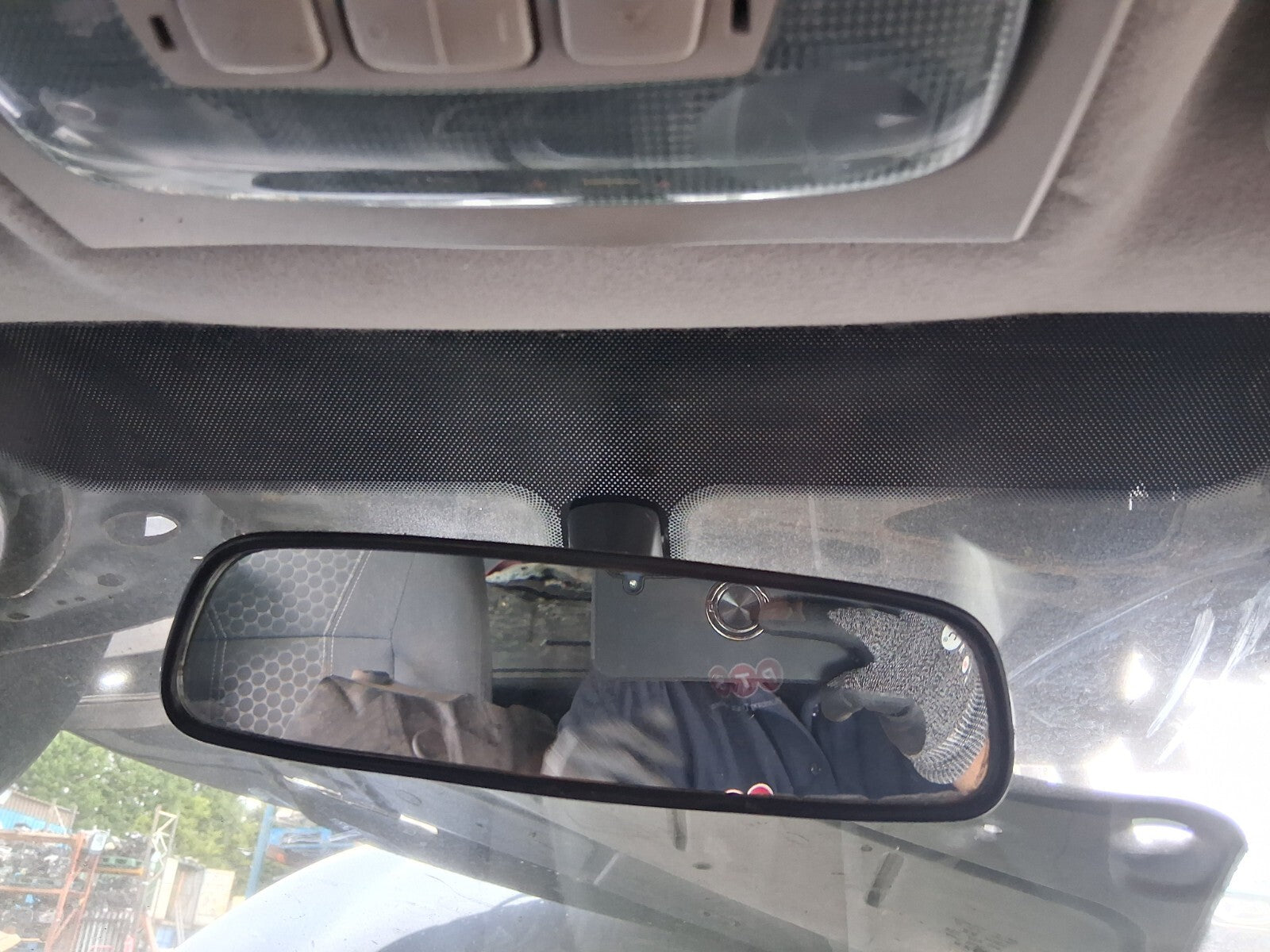 2010 FORD FIESTA MK7 INTERIOR REAR VIEW MIRROR