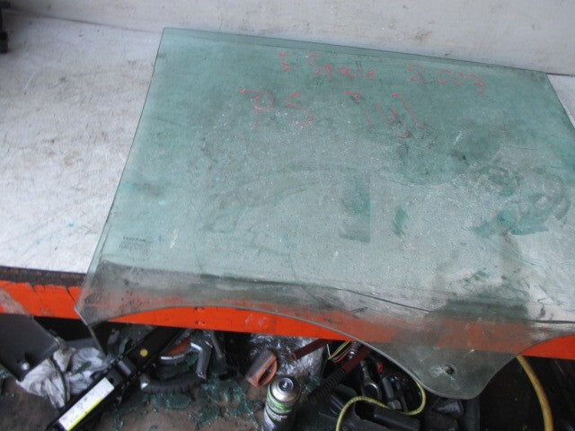 2003 RENAULT E SPACE NS PASSENGER SIDE WINDOW GLASS
