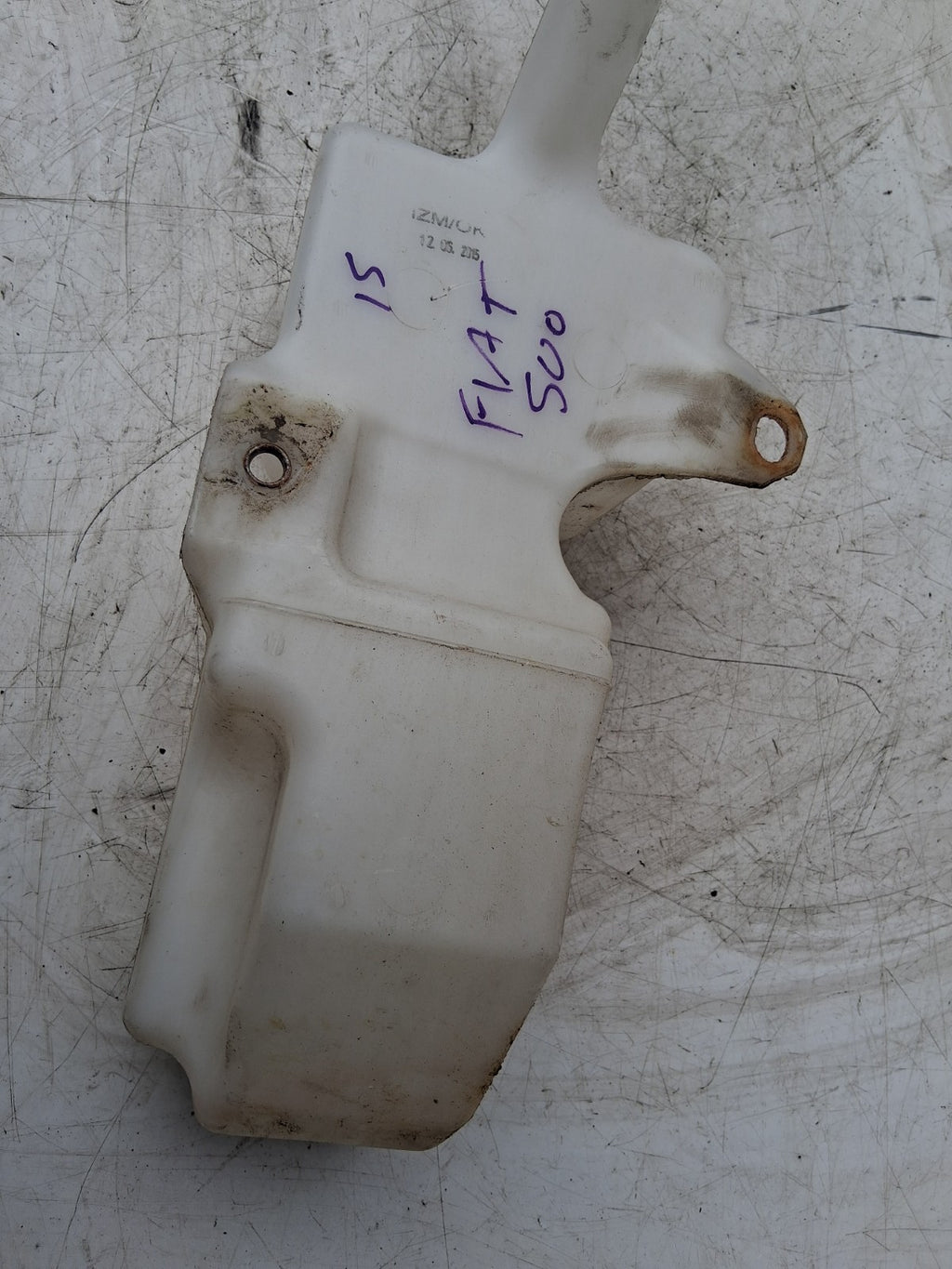 2015 FIAT 500 LOUNGE FRONT WINDSCREEN WASHER BOTTLE TANK RESERVOIR
