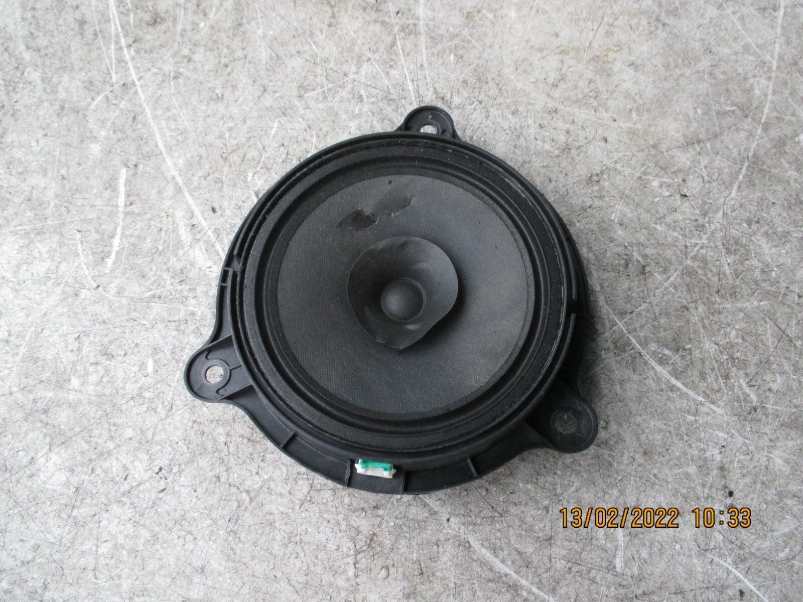 NISSAN MICRA 2014 MK4 2014 OSR REAR DRIVER SIDE DOOR SPEAKER