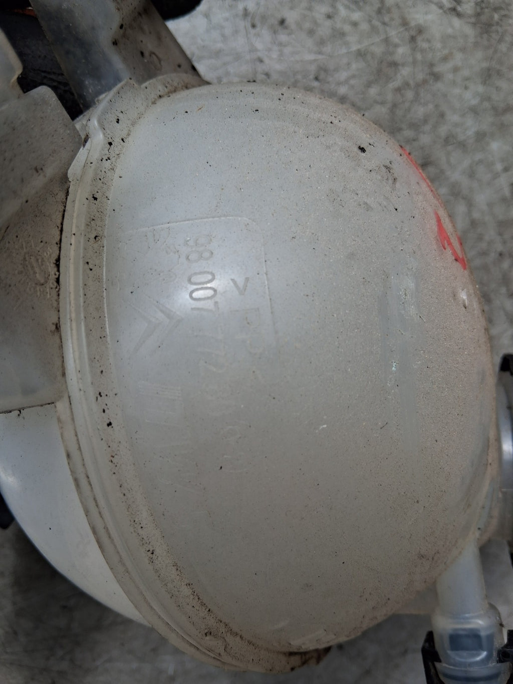 2021 CITROEN C3 MK3 1.2 PETROL WATER EXPANSION COOLANT OVERFLOW TANK 9800777280