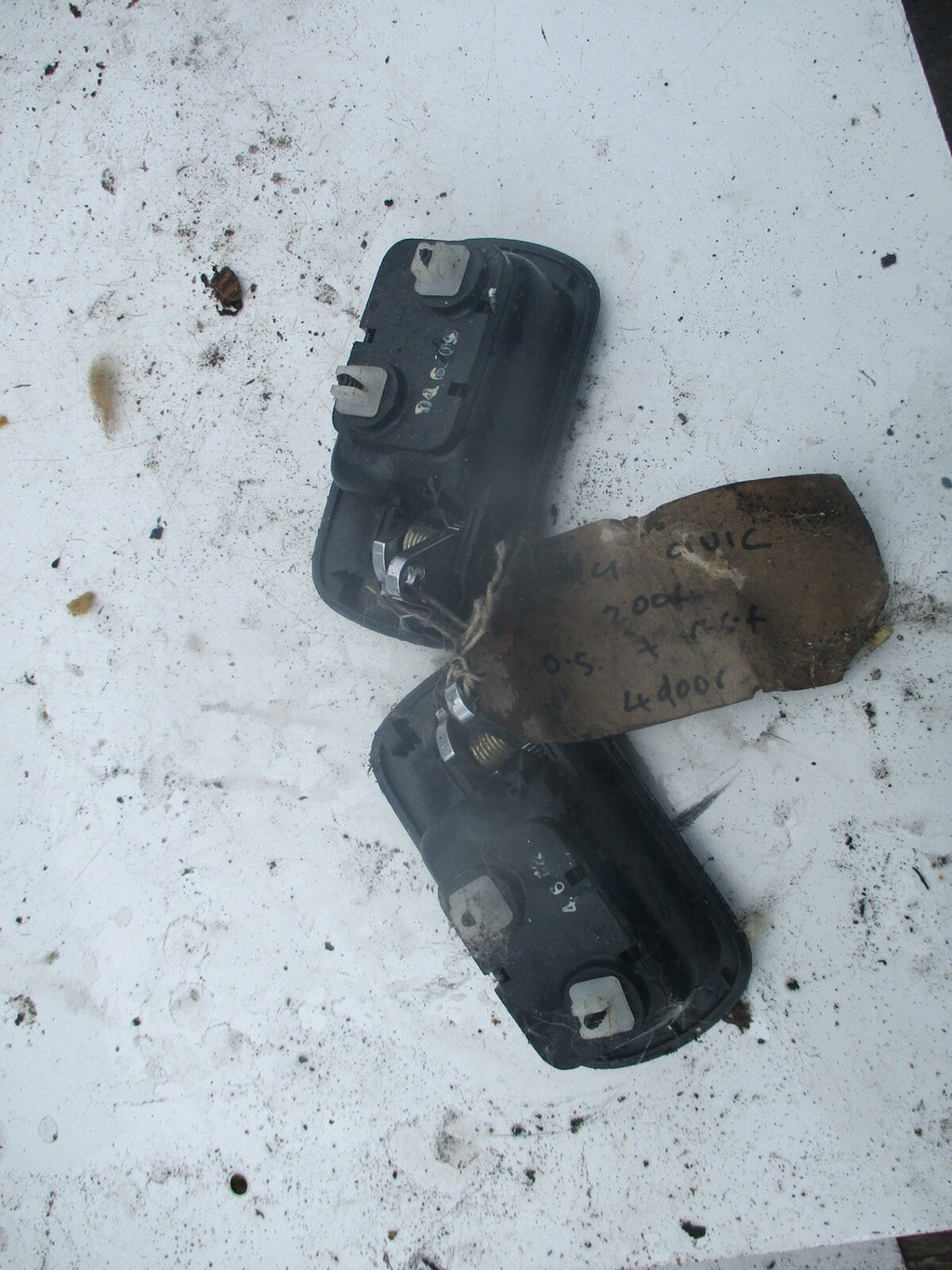 HONDA CIVIC MK7 2004 OFF SIDE NEAR SIDE FRONT INTERIOR DOOR HANDLE