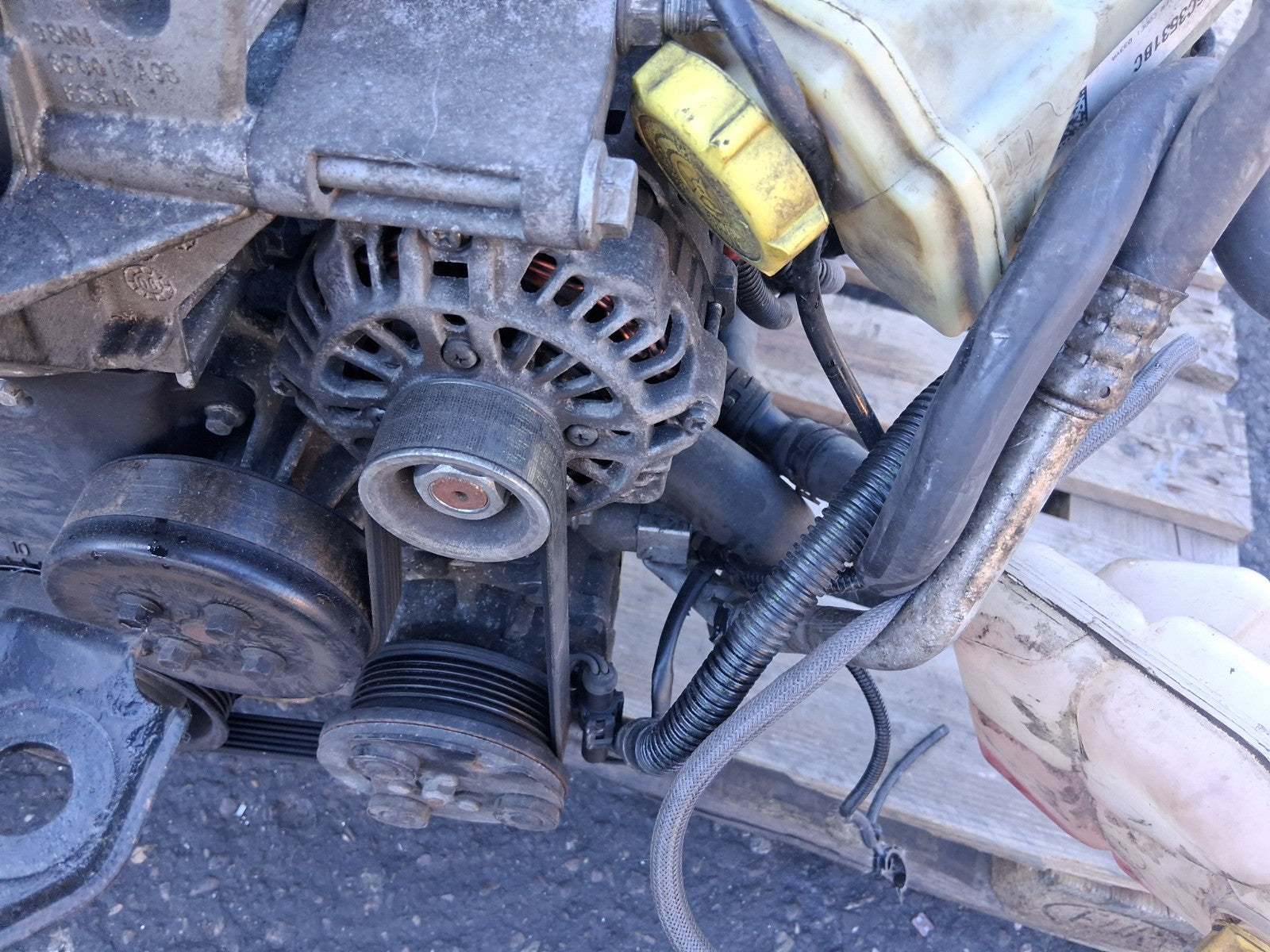 2006 FORD FIESTA MK6 1.4 PETROL COMPLETE ENGINE FXJA MILES 162K