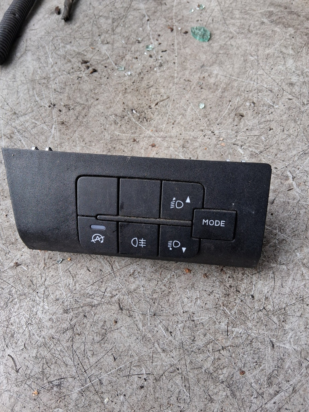 2023 PEUGEOT BOXER HEADLIGHT CONTROL SWITCH PANEL 14403863ZD