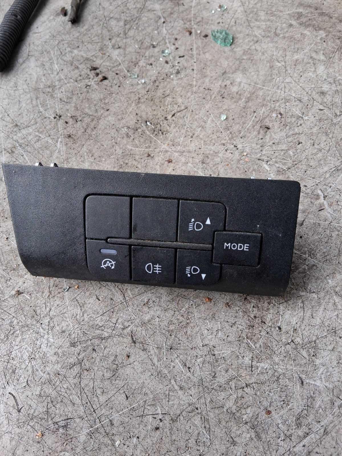 2023 PEUGEOT BOXER HEADLIGHT CONTROL SWITCH PANEL 14403863ZD