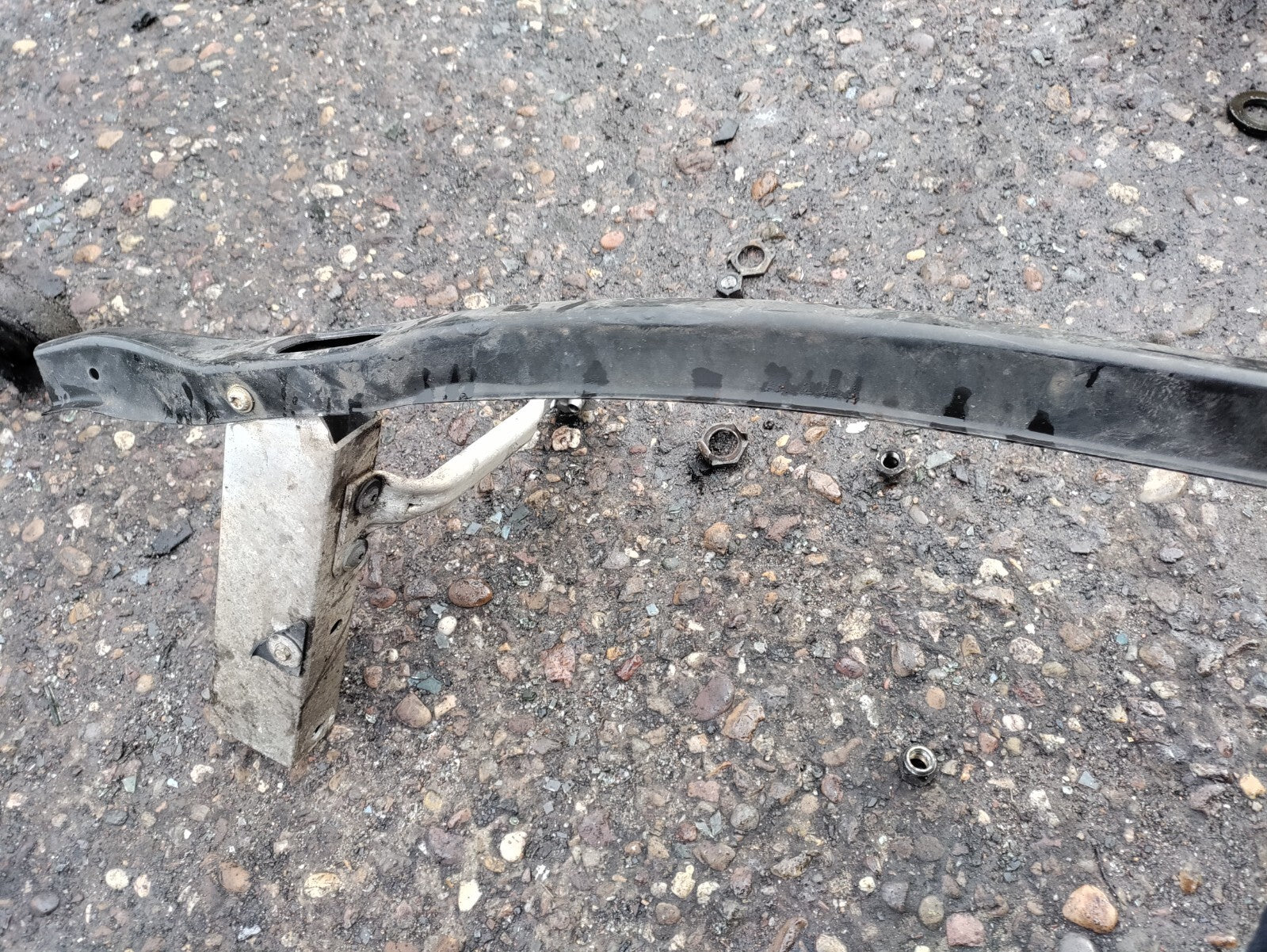 2012 BMW 5 SERIES F10 FRONT BUMPER REINFORCEMENT CRASH BAR