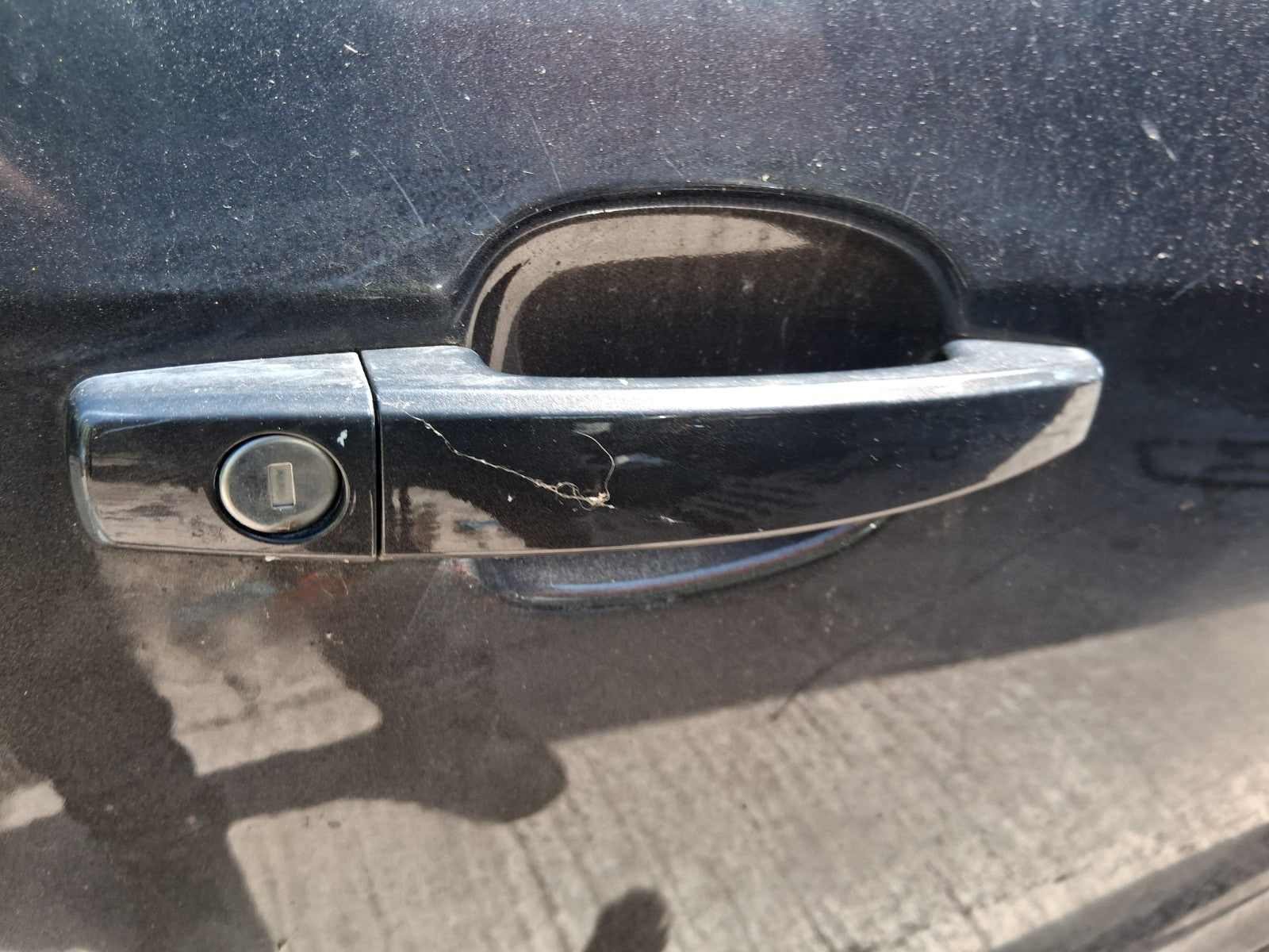 2016 VAUXHALL MERIVA B MK2 OSF DRIVER SIDE FRONT RIGHT EXTERIOR DOOR HANDLE