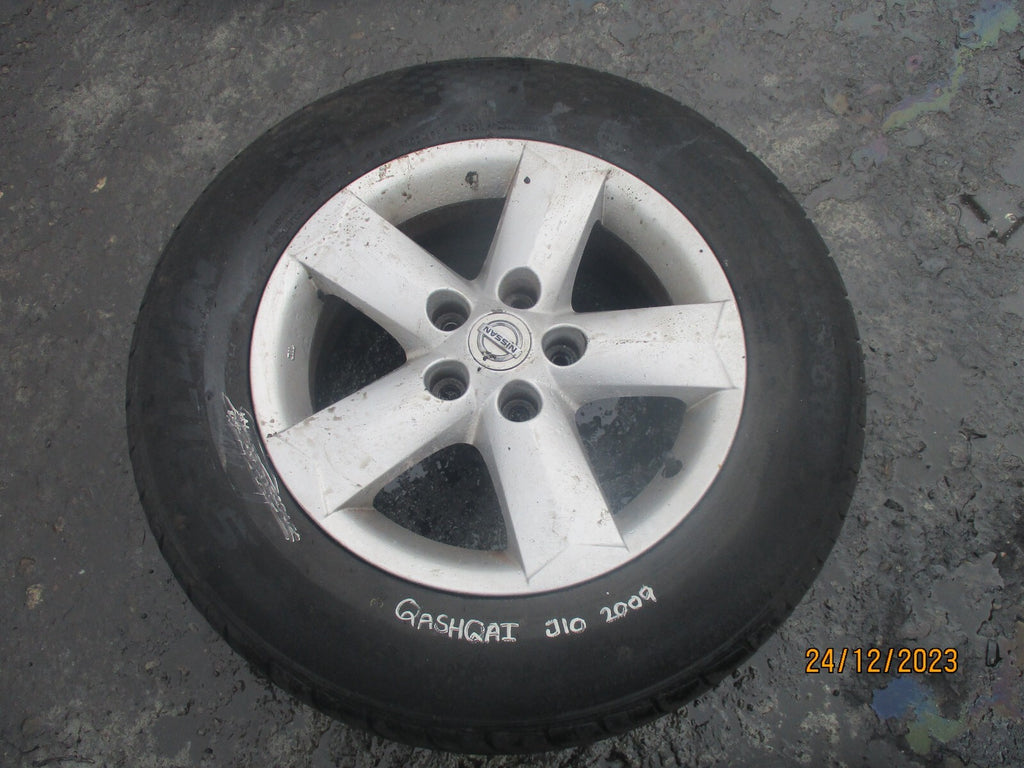 NISSAN QASHQAI J10 2009 16 INCH ALLOY WHEEL WITH TYRE 215/65R16