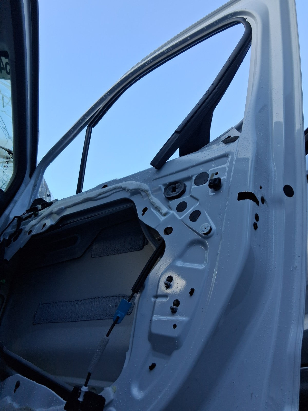 2024 VAUXHALL COMBO E K9 OSF DRIVER SIDE FRONT RIGHT BARE DOOR ICY WHITE EPR