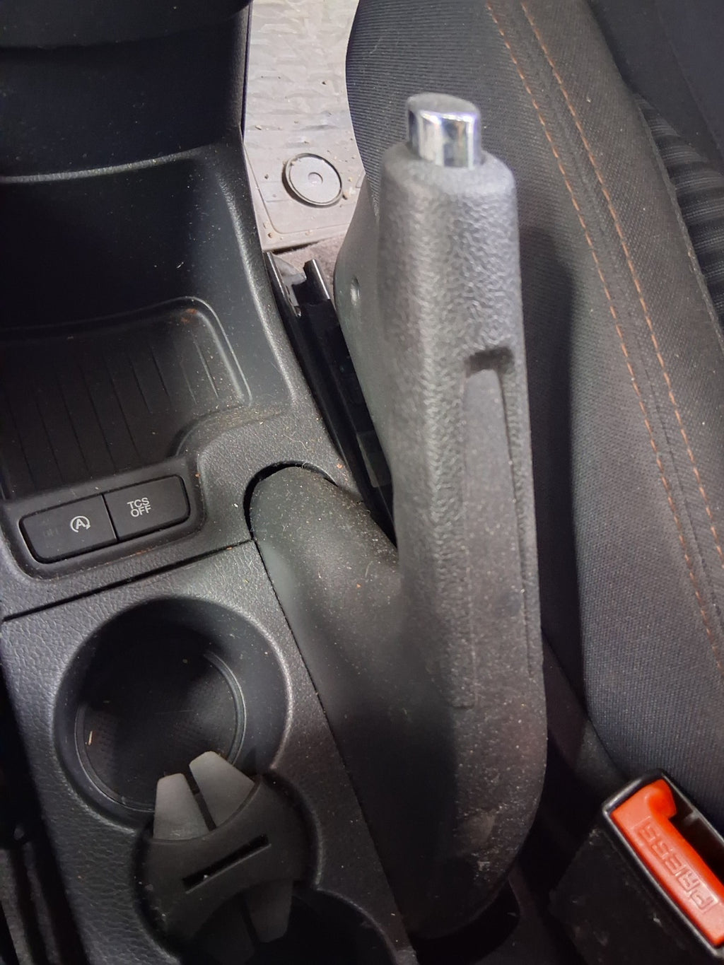 2018 FORD KA + PLUS MK3 MANUAL PARKING HANDBRAKE LEVER MECHANISM