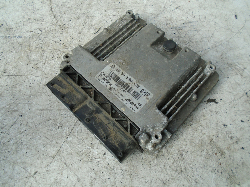 VAUXHALL CORSA D 2011 1.3 DIESEL ECU ENGINE CONTROL MODULE UNIT 55580829