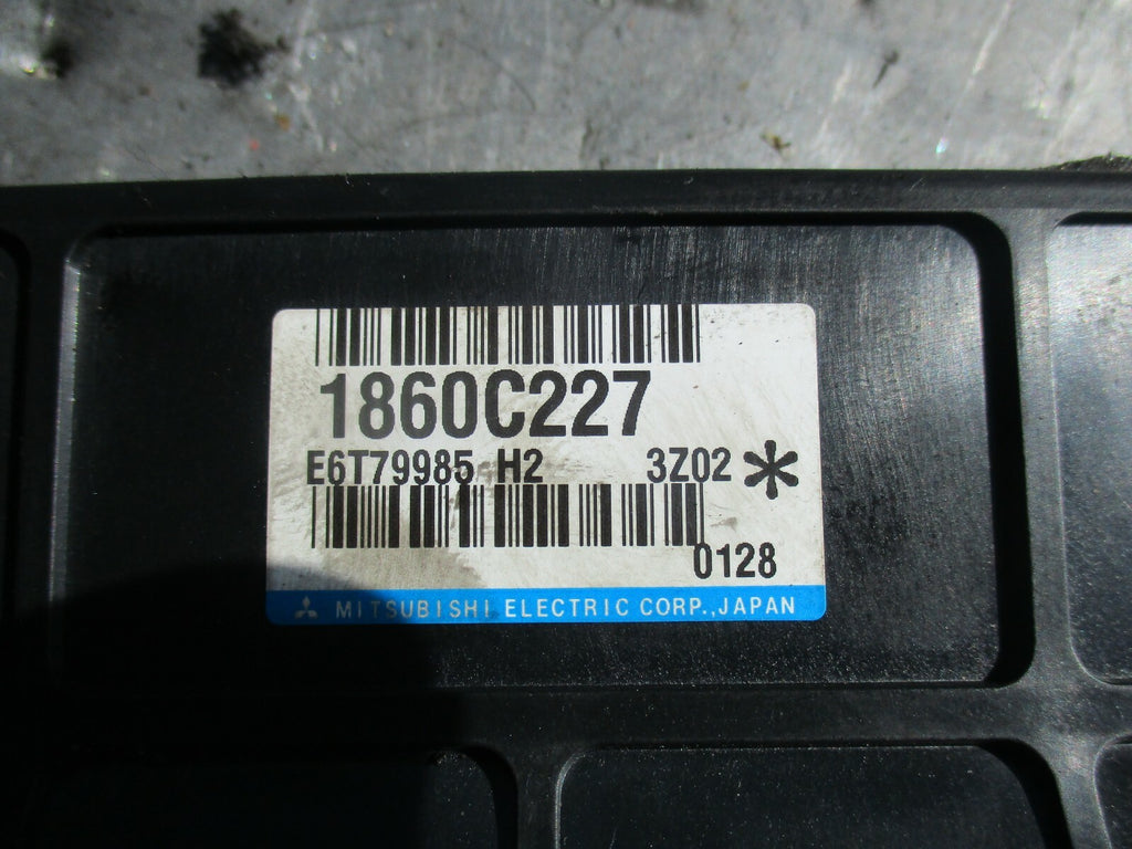 MITSUBISHI MIRAGE MK6 1.2 ENGINE CONTROL UNIT ECU MODULE 1860C227