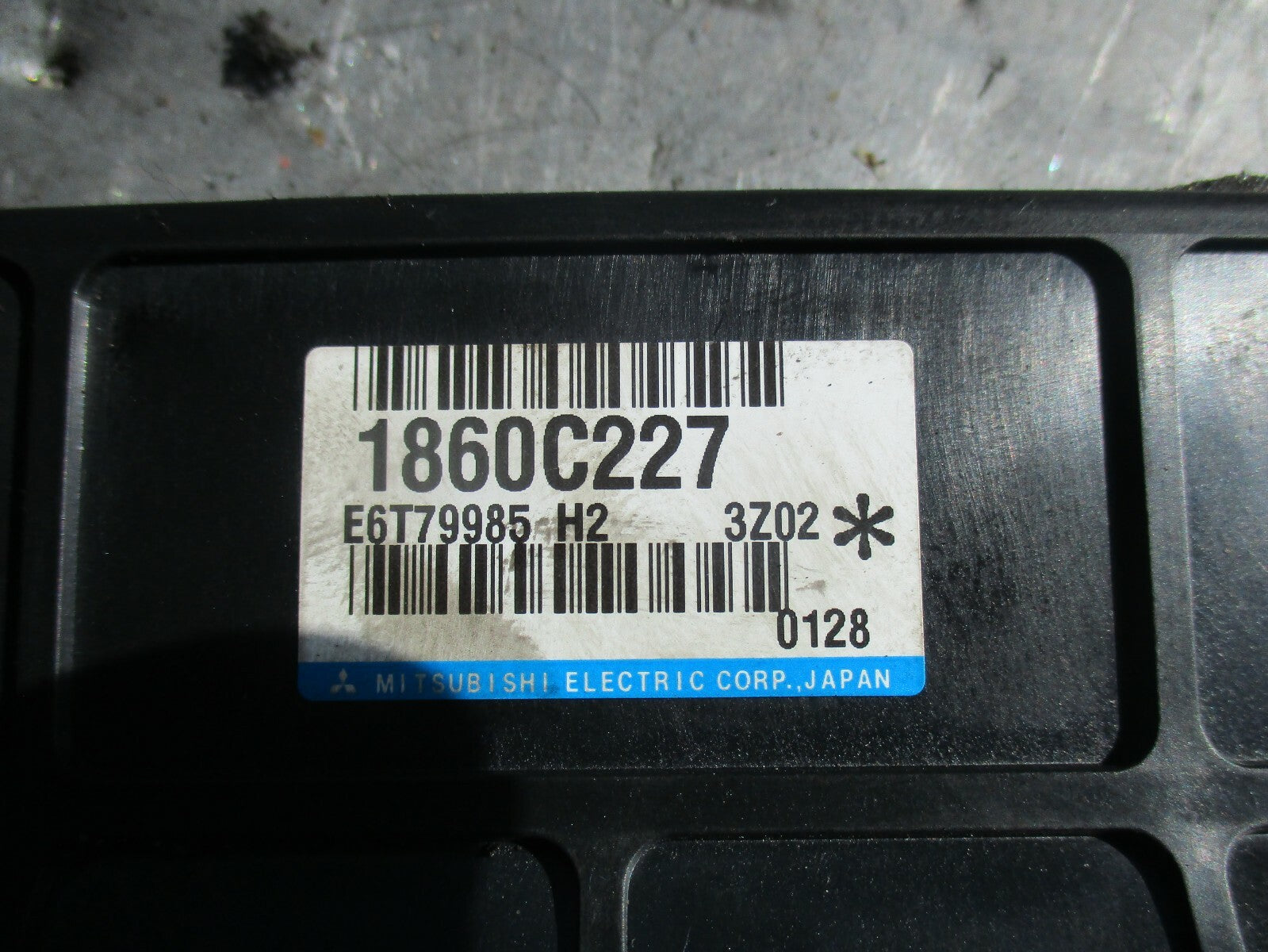 MITSUBISHI MIRAGE MK6 1.2 ENGINE CONTROL UNIT ECU MODULE 1860C227