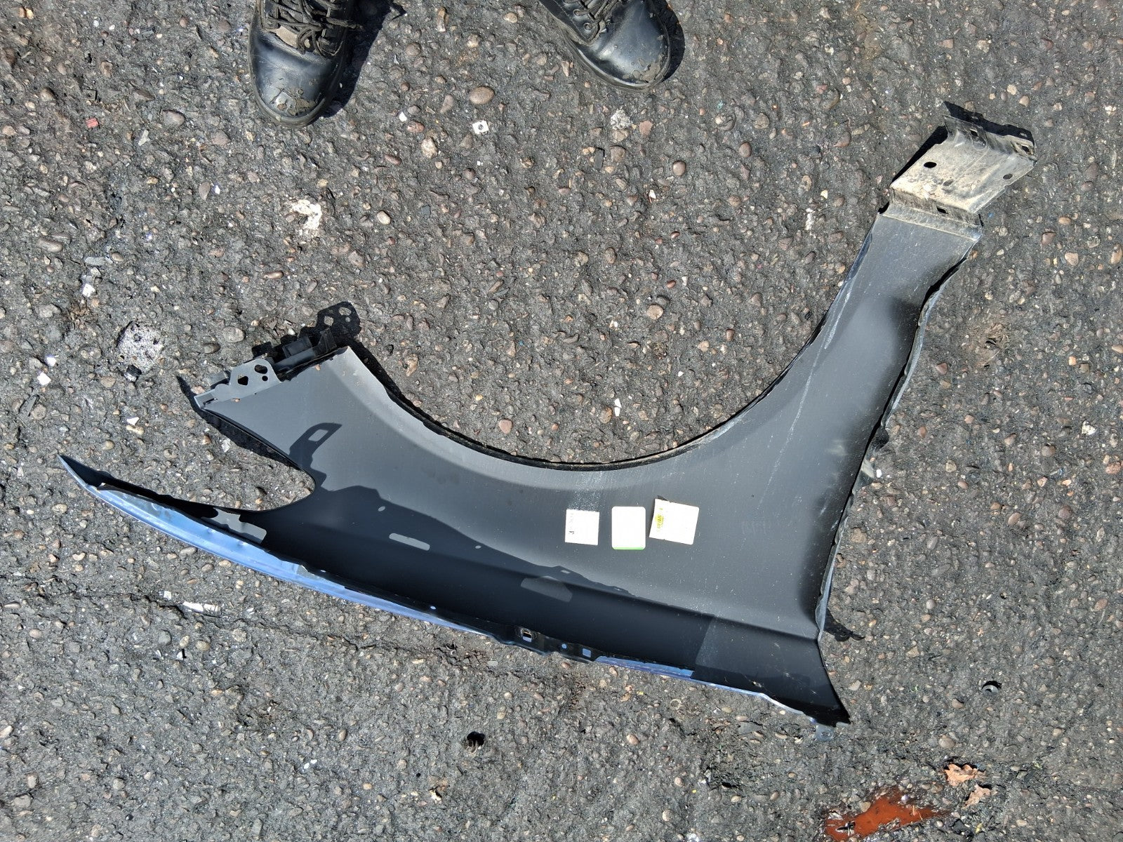 2017 FORD MONDEO MK5 NSF PASSENGER SIDE FRONT LEFT WING PANEL BLUE LD