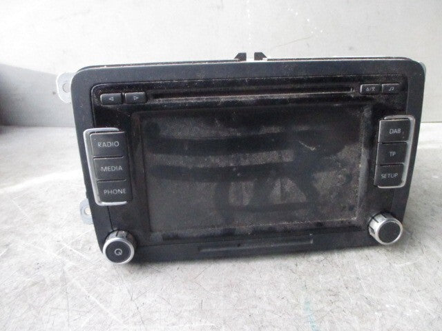2012 VW TIGUAN MK1 2.0 DIESEL MEDIA PLAYER HEAD UNIT 3C8035195H