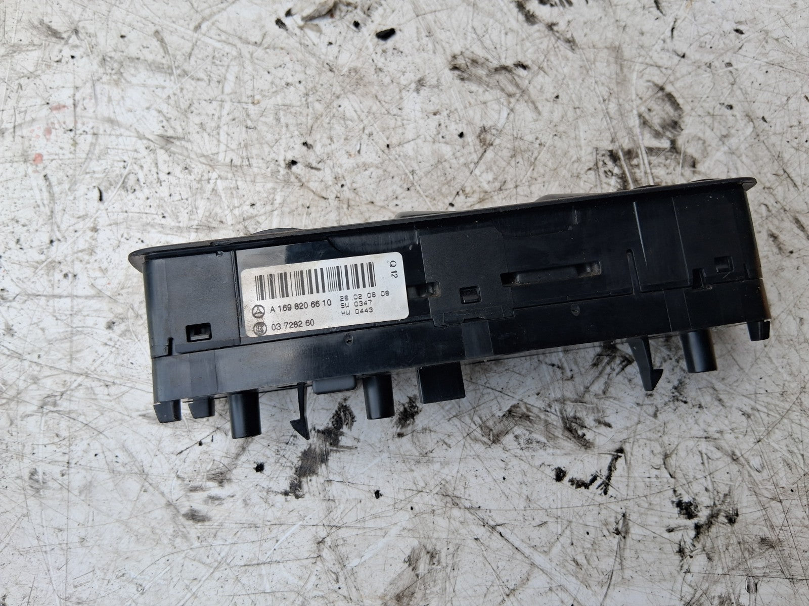 2008 MERCEDES B CLASS W245 OSF DRIVER SIDE FRONT RIGHT WINDOW SWITCH A1698206610