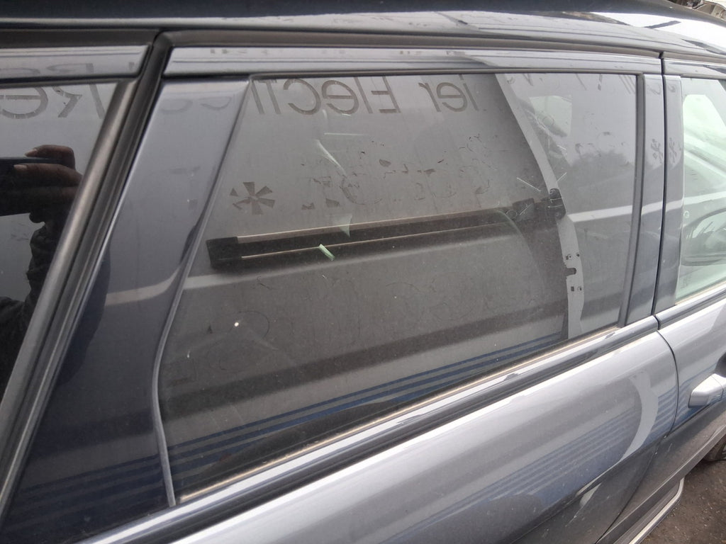 2016 RANGE ROVER EVOQUE L538 OSR DRIVER SIDE REAR DOOR TINTED WINDOW GLASS