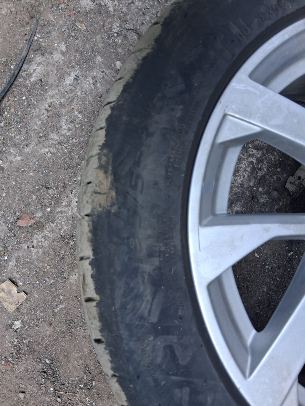2023 AUDI A1 SPORT MK2 GB 16 INCH ALLOY WHEEL TYRE 195/55R16 REF 2 82A601025B
